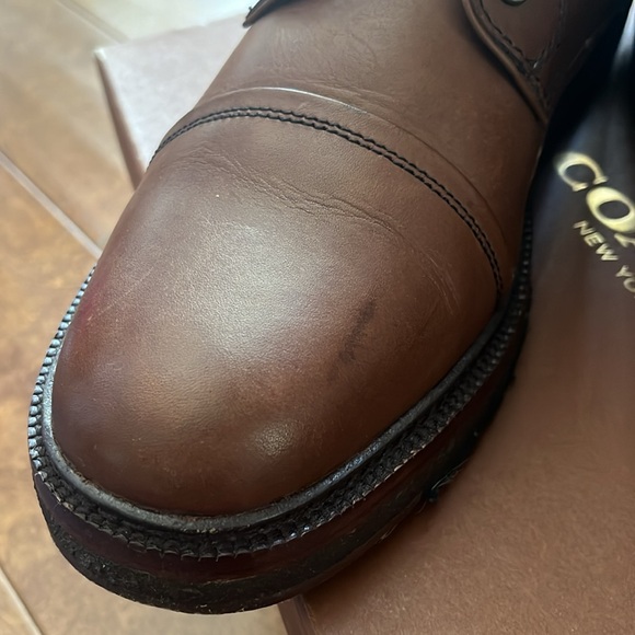 Coach Henry Dress Leather Boots - Picture 10 of 11